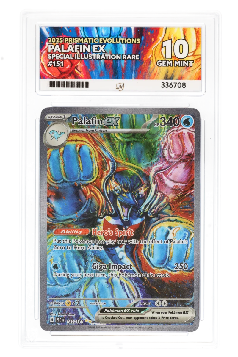 Palafin ex 151/131 - Ace 10 - Prismatic Evolutions
