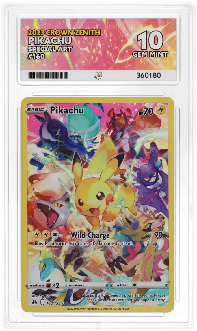 Pikachu 160/159 - Ace 10 - Crown Zenith