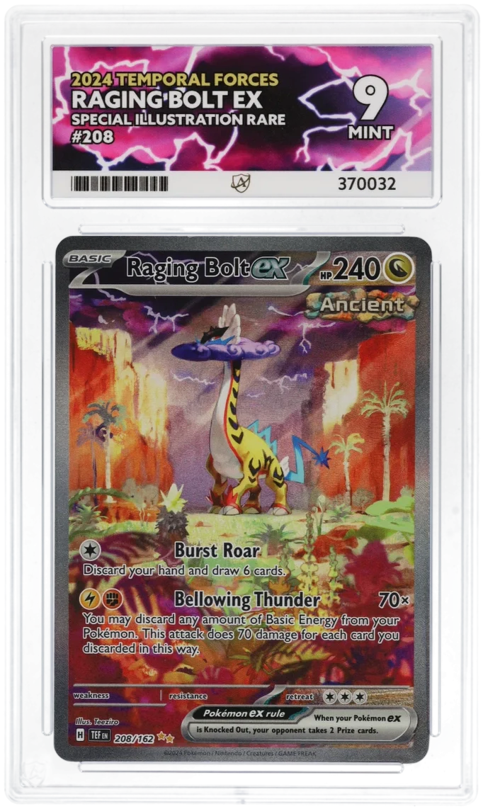Raging Bolt EX 208/162 - Ace 9 - Temporal Forces