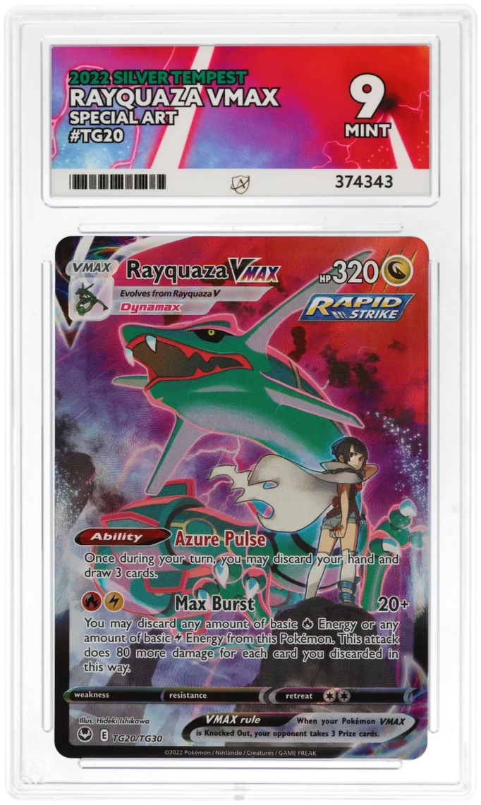 Rayquaza VMAX TG20 - Ace 9 - Silver Tempest