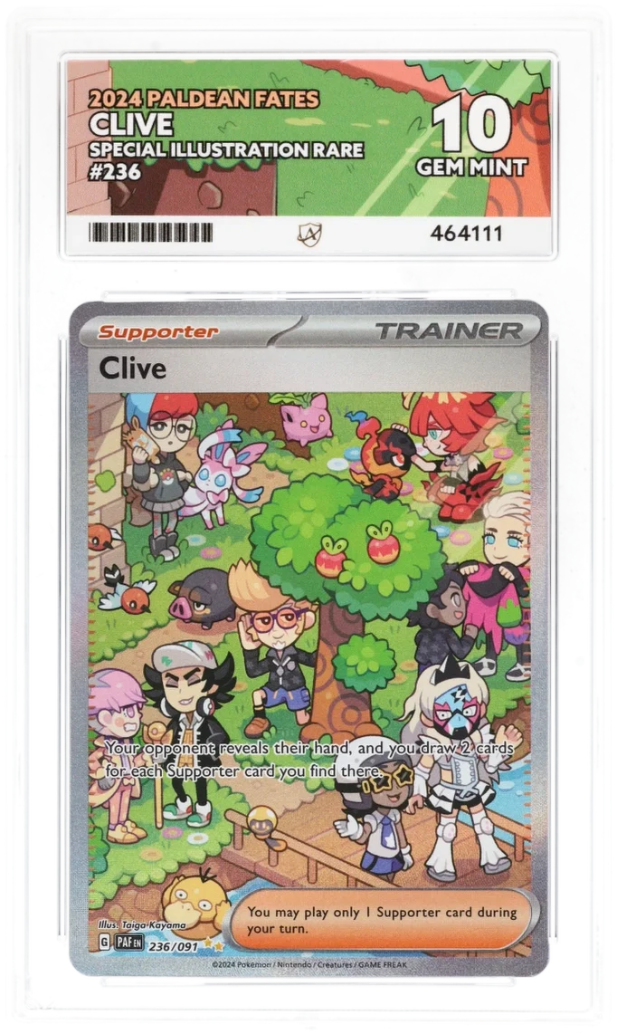 ACE 10 - Clive - 236/091 - Pokemon