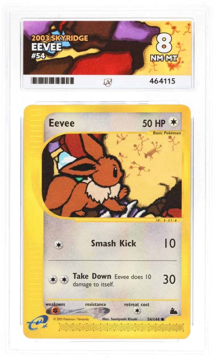 ACE 8 - Eevee - 54/144 - Pokemon