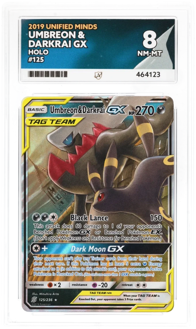 ACE 8 - Umbreon & Darkrai GX - 125/236 - Pokemon
