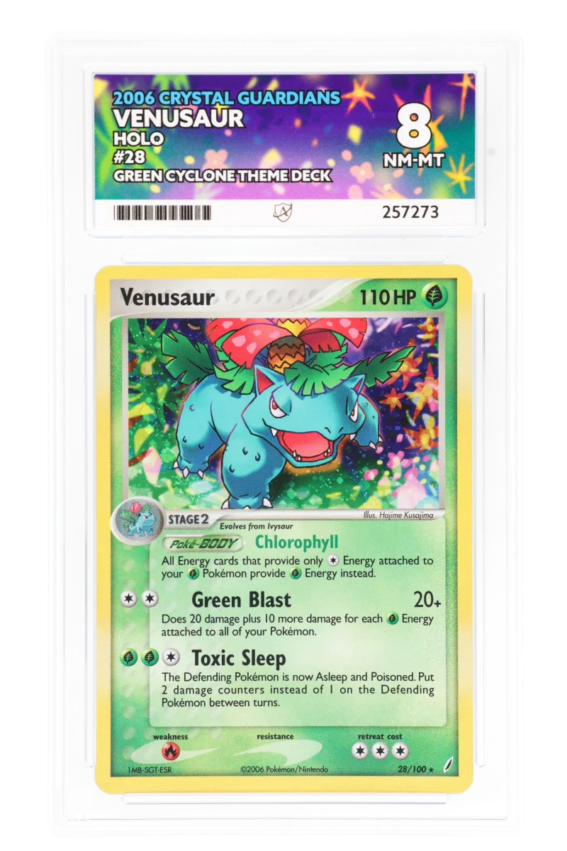 Venusaur 28/100 Holo - Ace 8 - 2006 Crystal Guardians