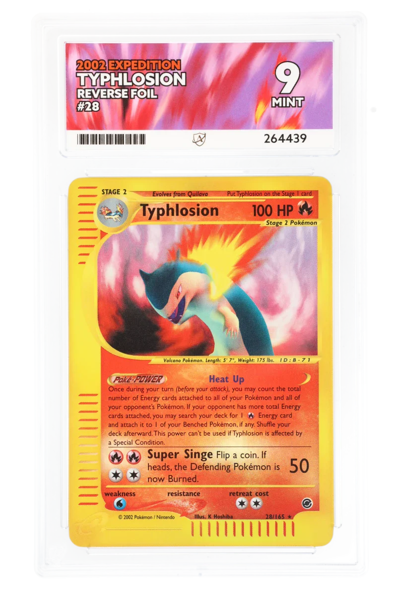 Typhlosion 28/165 Reverse Foil - Ace 9 - 2002 Expedition