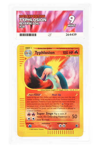 Typhlosion 28/165 Reverse Foil - Ace 9 - 2002 Expedition