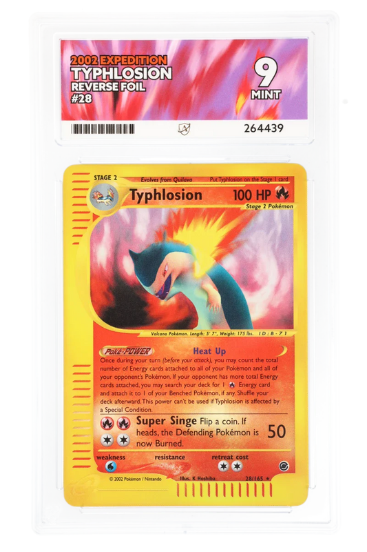 Typhlosion 28/165 Reverse Foil - Ace 9 - 2002 Expedition