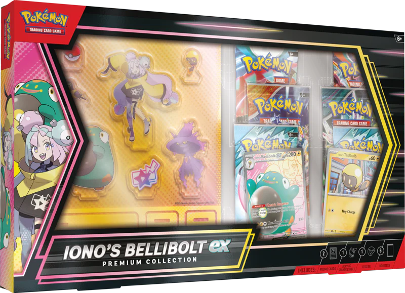 Pokemon Iono’s Bellibolt EX Premium Collection