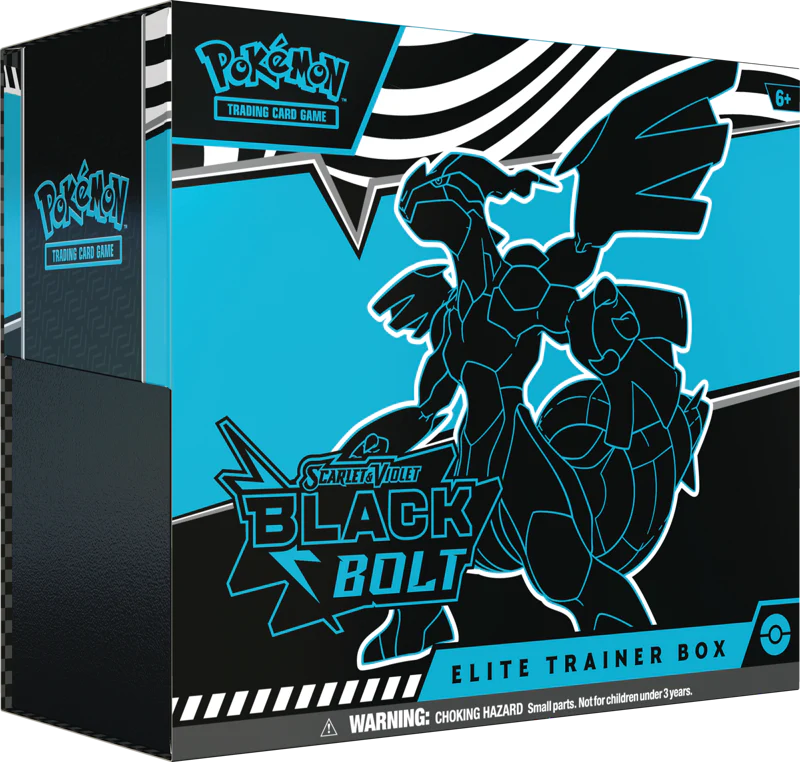 Pokemon Scarlet & Violet Black Bolt Elite Trainer Box