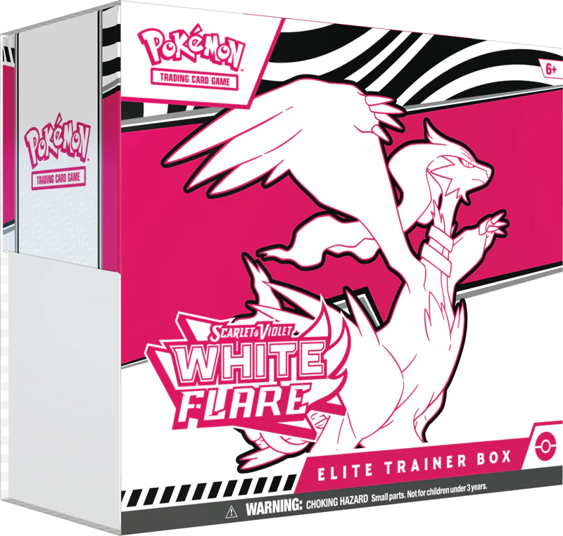 Pokemon Scarlet & Violet White Flare Elite Trainer Box