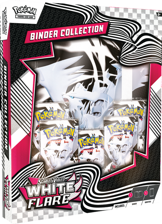 Pokemon Scarlet & Violet White Flare Binder Collection
