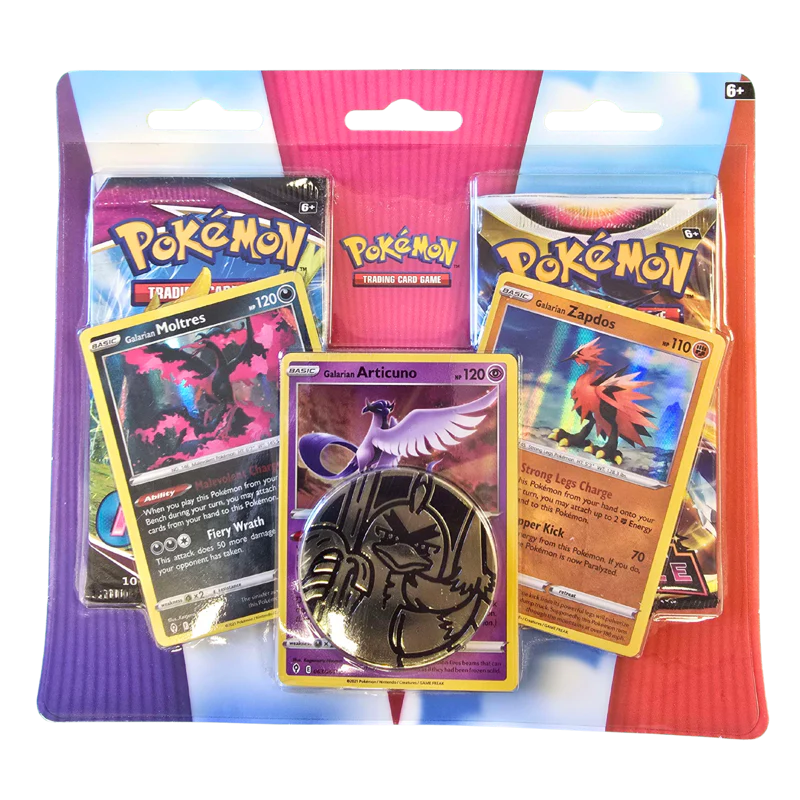 Enhanced 2 Pack Blister (Articuno/Zapdos/Moltres) 1x Fusion Strike + 1x Astral Radiance