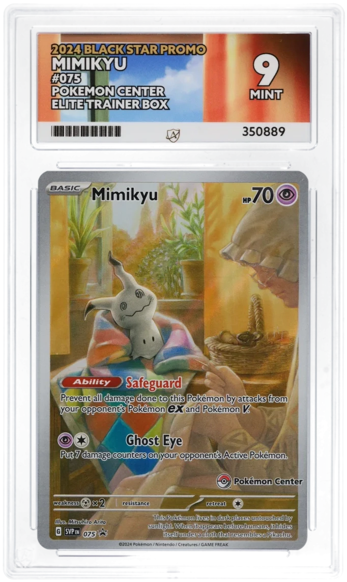 Mimikyu 075 - Ace 9 - Pokemon Center Elite Trainer Box Promo
