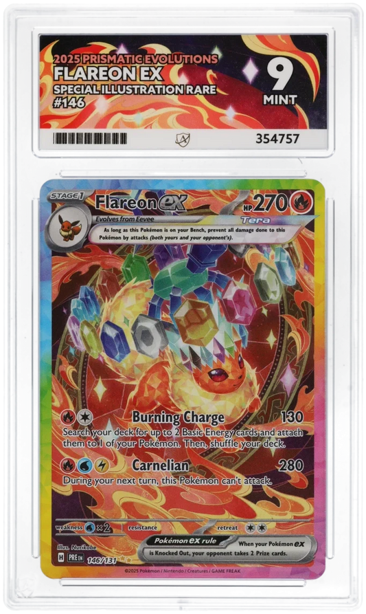 Flareon ex 146/131 - Ace 9 - Prismatic Evolutions