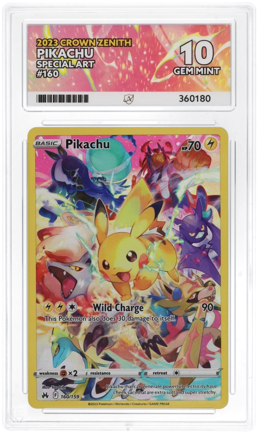 Pikachu 160/159 - Ace 10 - Crown Zenith