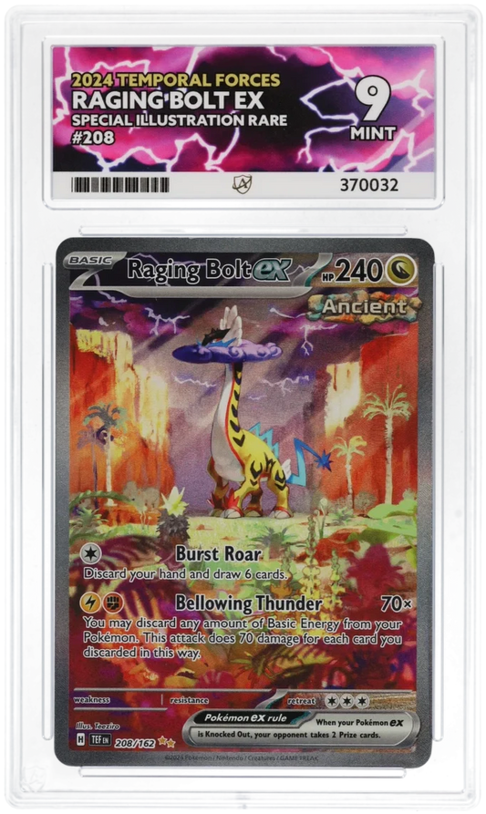 Raging Bolt EX 208/162 - Ace 9 - Temporal Forces