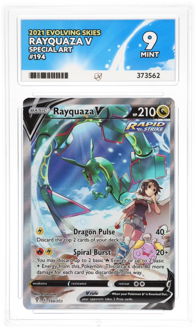 Rayquaza V 194 - Ace 9 - Evolving Skies