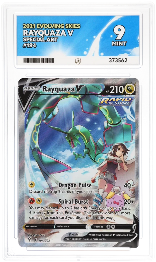 Rayquaza V 194 - Ace 9 - Evolving Skies