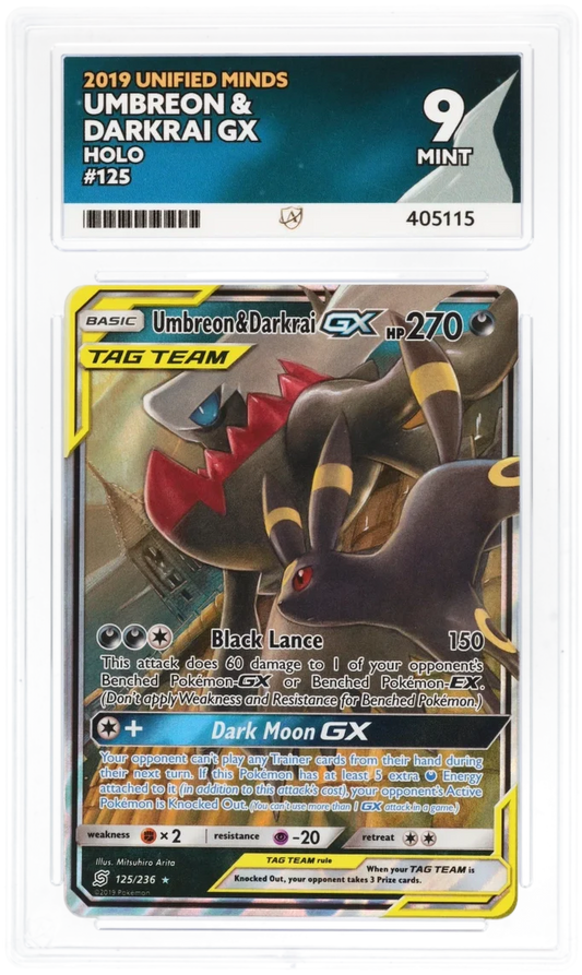 Umbreon & Dakrai GX 125 - Ace 9 - Unified Minds