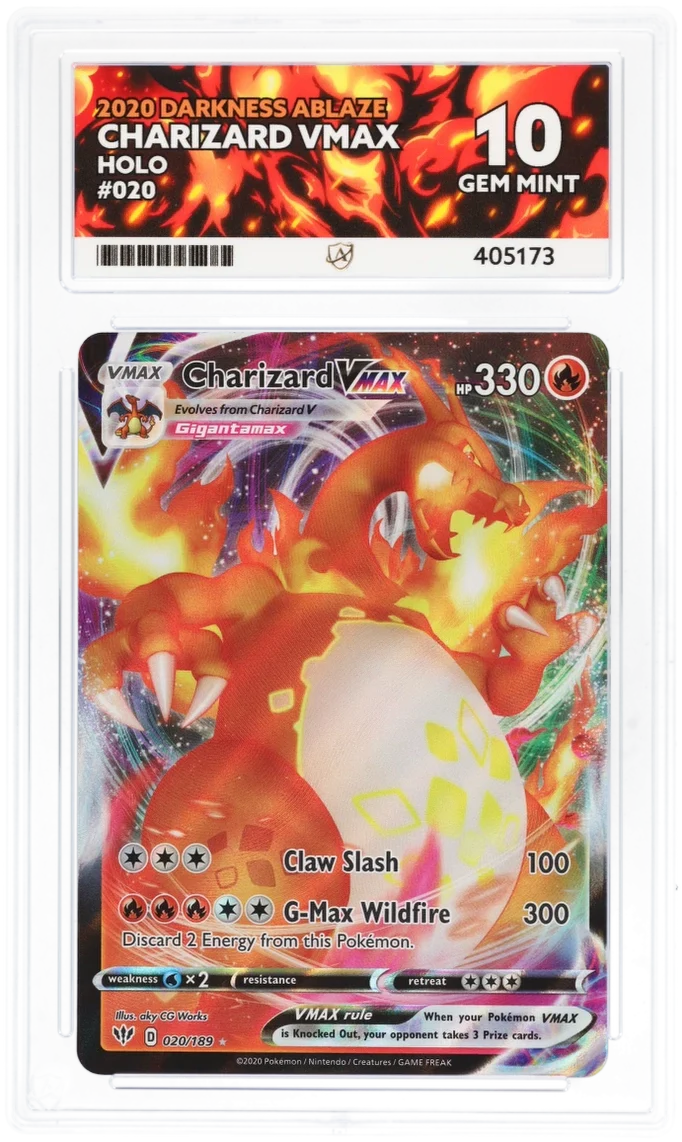 Charizard VMAX 20/189 - Ace 10 - Darkness Ablaze