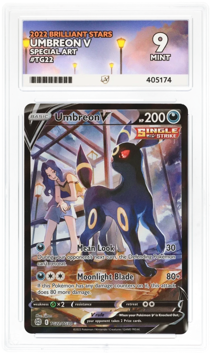 Umbreon V TG22 - Ace 9 - Brilliant Stars
