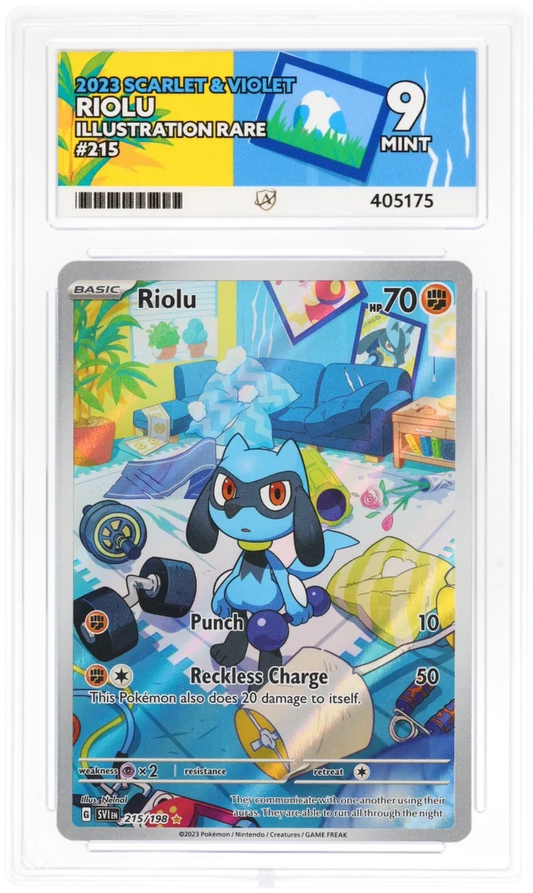 Riolu 215/198 - Ace 9 - Scarlet & Violet