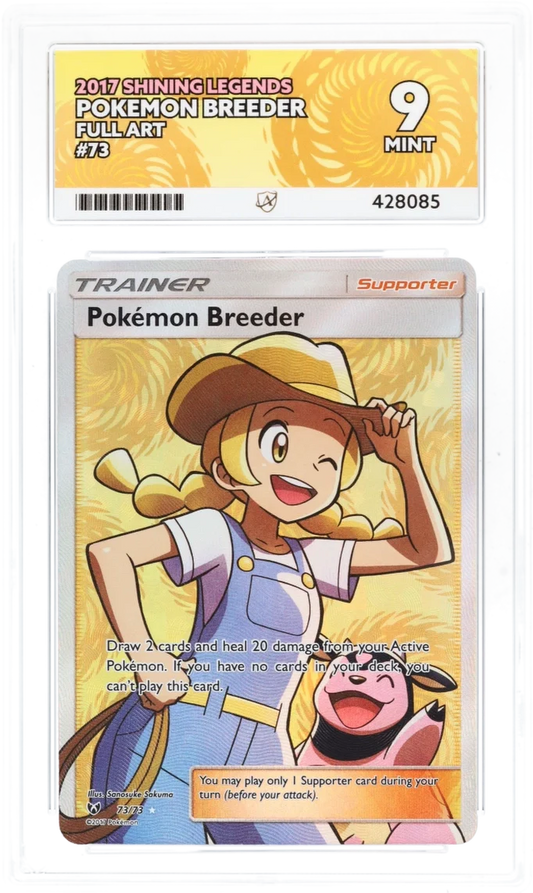 Pokemon Breeder Full Art - Ace 9 - Shining Legends