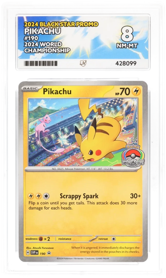 Pikachu SVP 190 - Ace 8 - 2024 World Championship