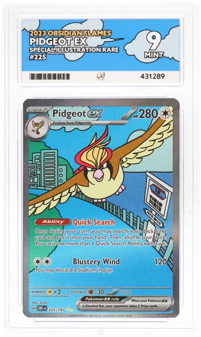 Pidgeot ex 225 - Ace 9 - Obsidian Flames