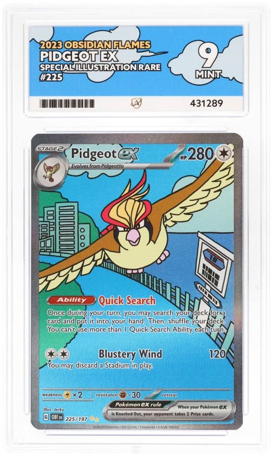 Pidgeot ex 225 - Ace 9 - Obsidian Flames