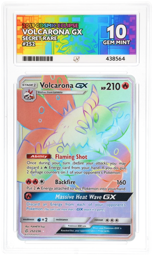 Volcarona GX 252 - Ace 10 - Cosmic Eclipse
