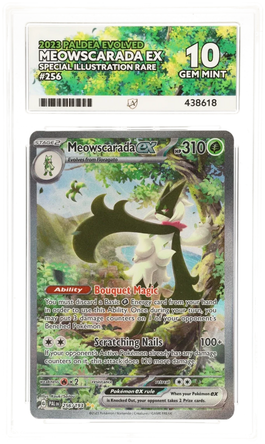 Meowscarada ex 256 - Ace 10 - Paldea Evolved