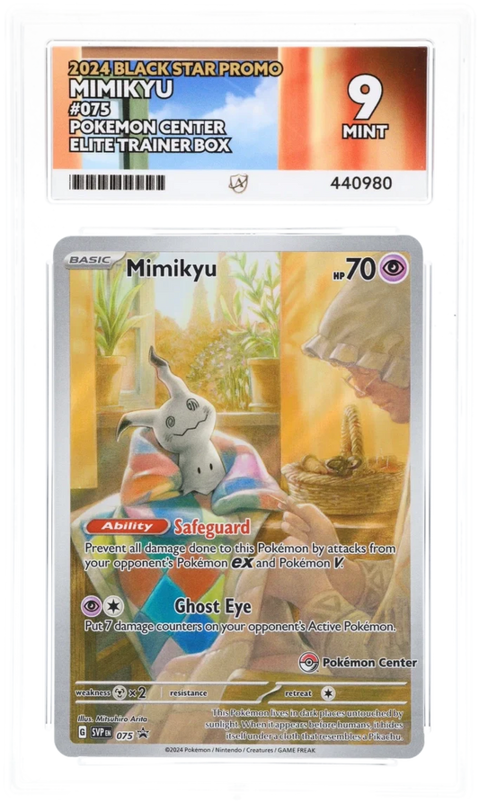 Mimikyu 075 - Ace 9 - Pokemon Center Elite Trainer Box Promo