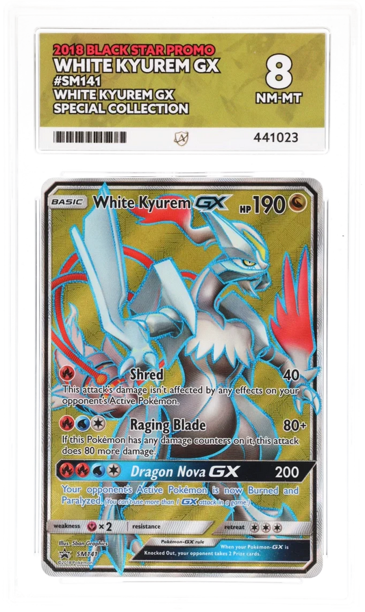 White Kyurem GX SM141 - Ace 8 - Black Star Promo