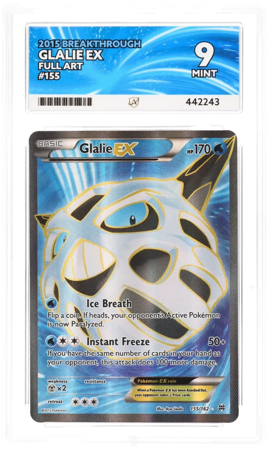 Glalie ex 155/162 - Ace 9 - Breakthrough