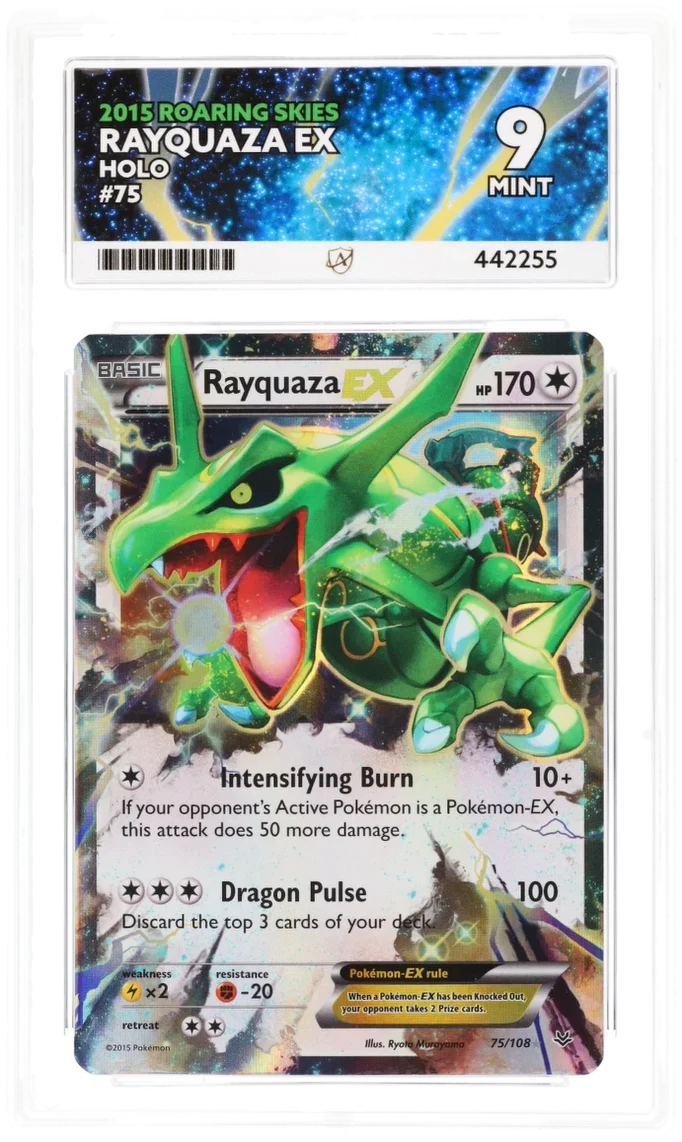 Rayquaza ex Holo 75/108 - Ace 9 - Roaring Skies