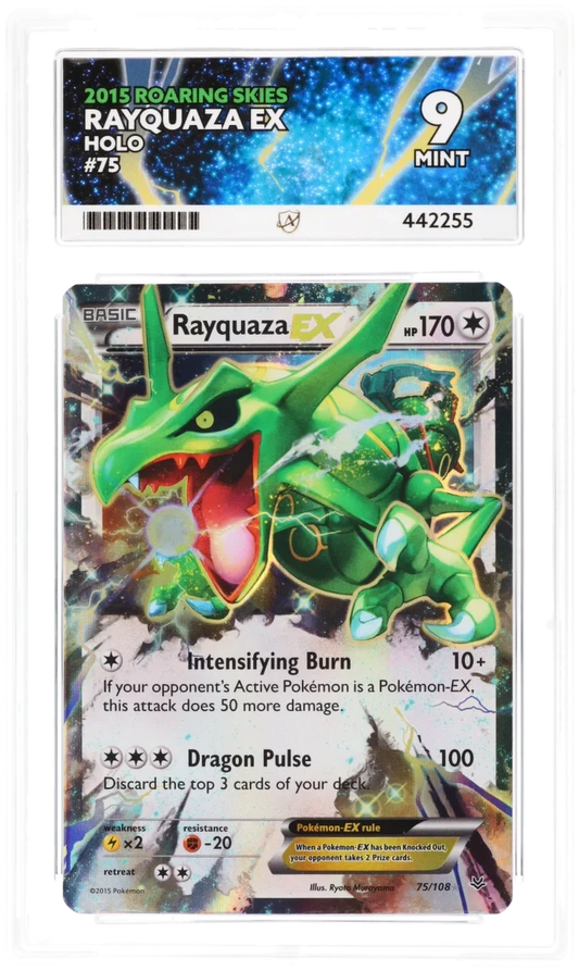 Rayquaza ex Holo 75/108 - Ace 9 - Roaring Skies