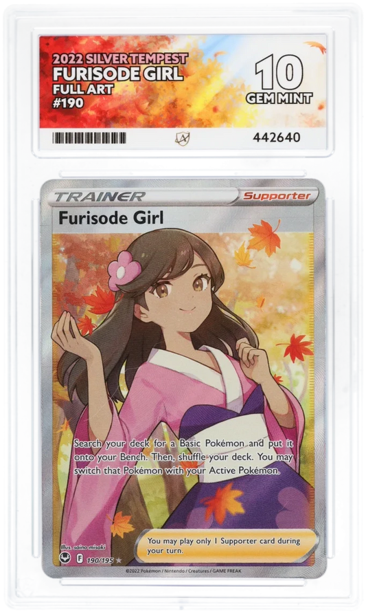 Furisode Girl Full Art 190/195 - Ace 10 - Silver Tempest