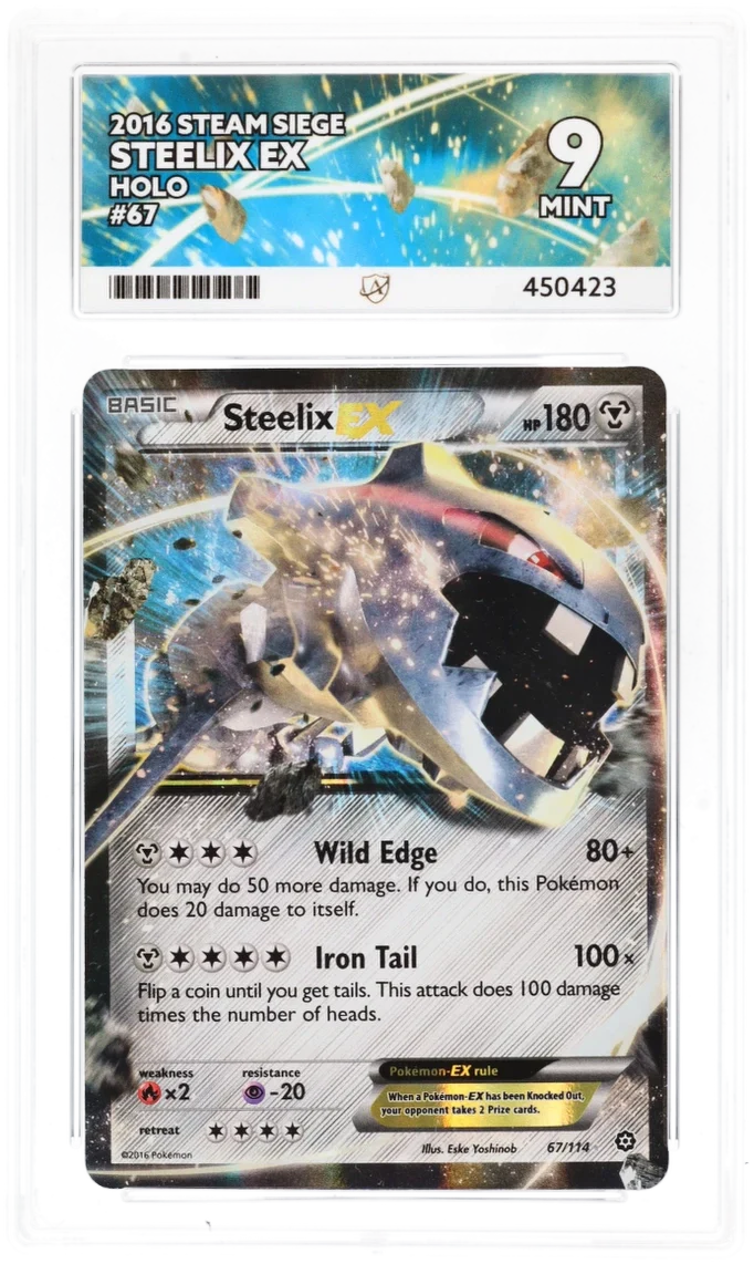 Steelix EX Holo 67/114 - Ace 9 - Steam Siege