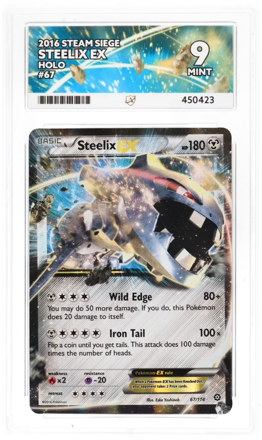 Steelix EX Holo 67/114 - Ace 9 - Steam Siege