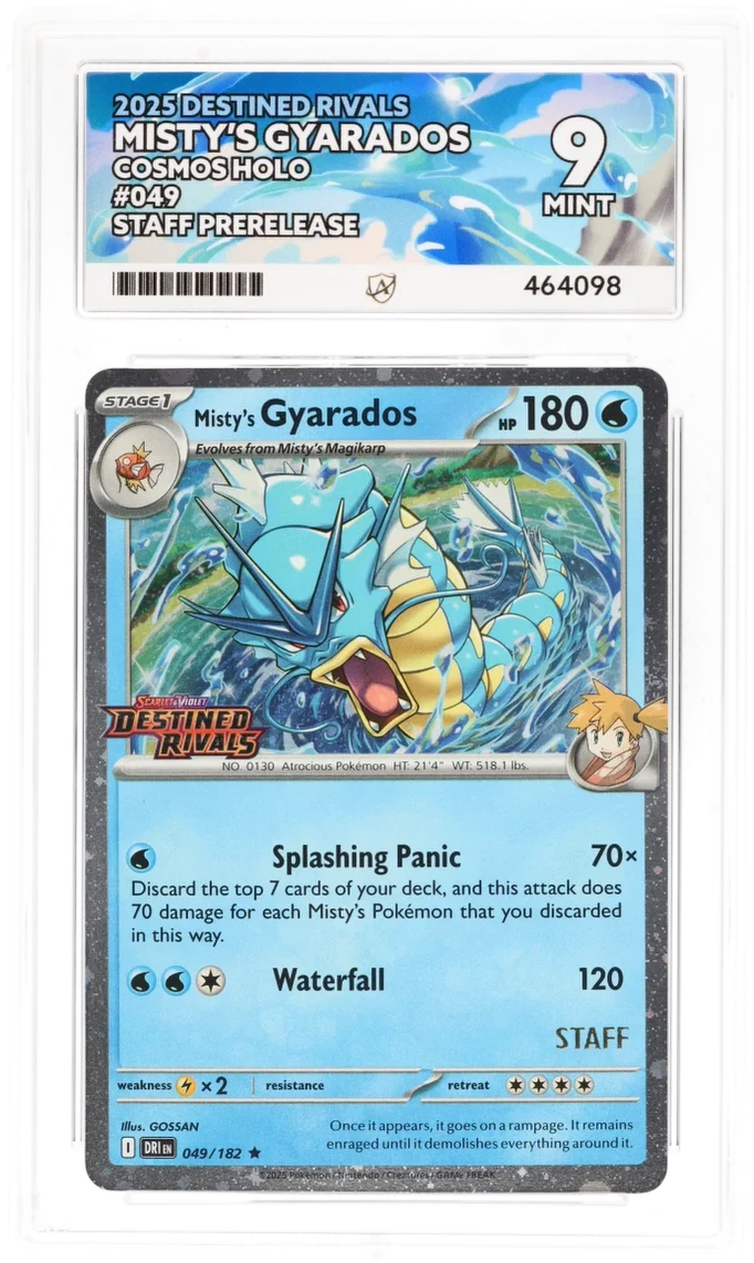 ACE 9   - Misty's Gyarados - 049/182 - Pokemon