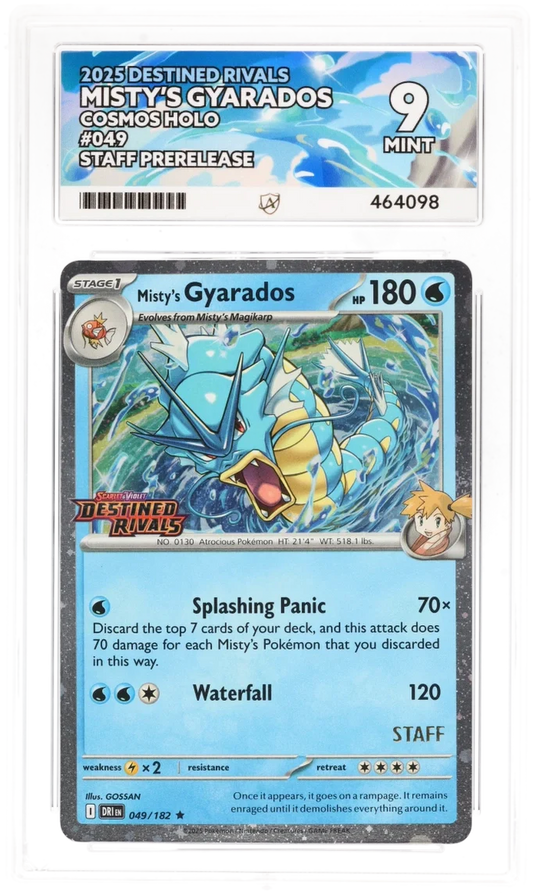 ACE 9   - Misty's Gyarados - 049/182 - Pokemon