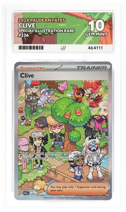 ACE 10   - Clive - 236/091 - Pokemon