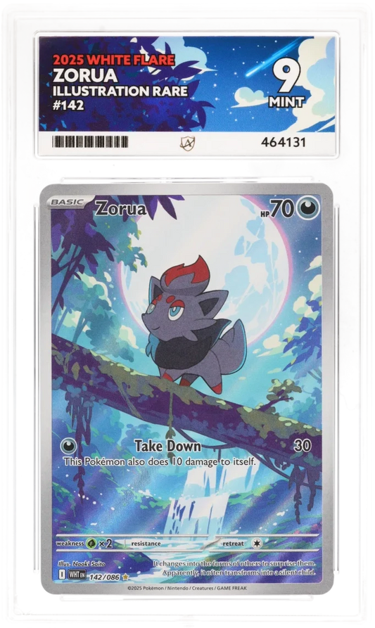 ACE 9   - Zorua - 142/086 - Pokemon