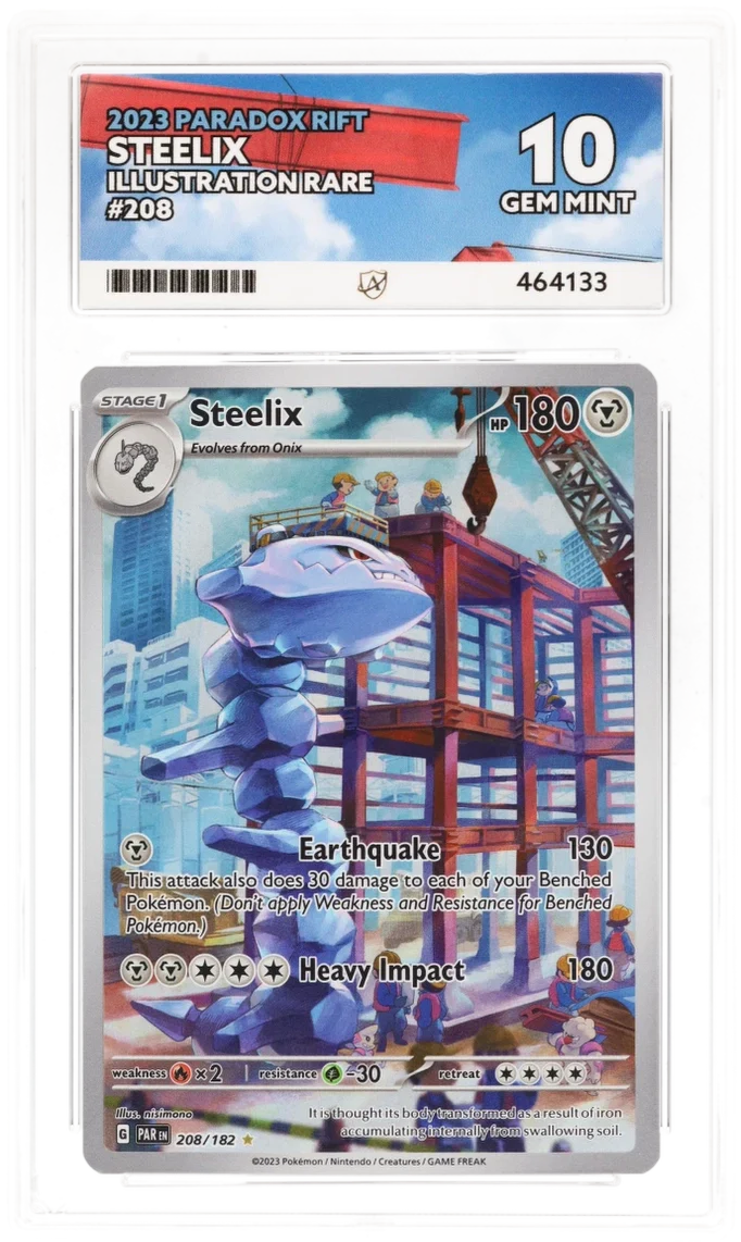 ACE 10   - Steelix - 208/182 - Pokemon