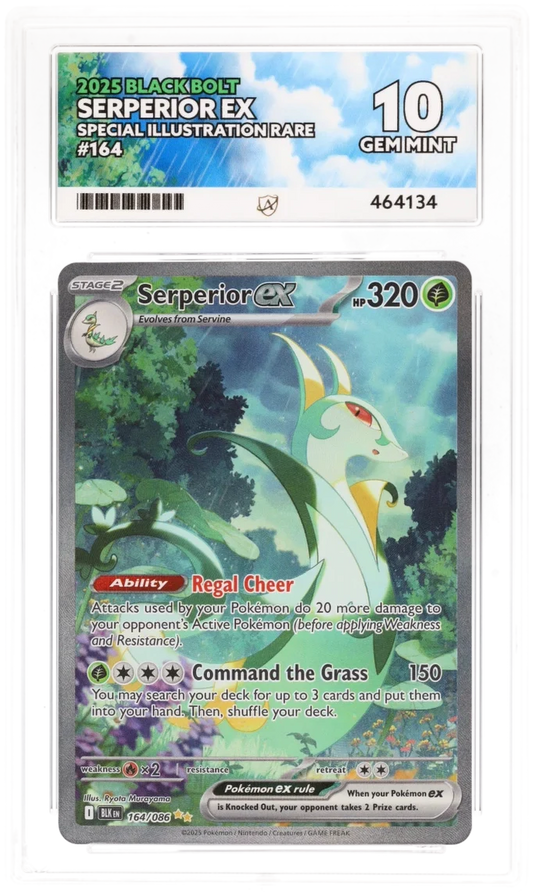 ACE 10   - Serperior ex - 164/086 - Pokemon