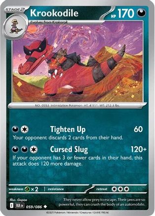 Krookodile 59 - SV Black Bolt