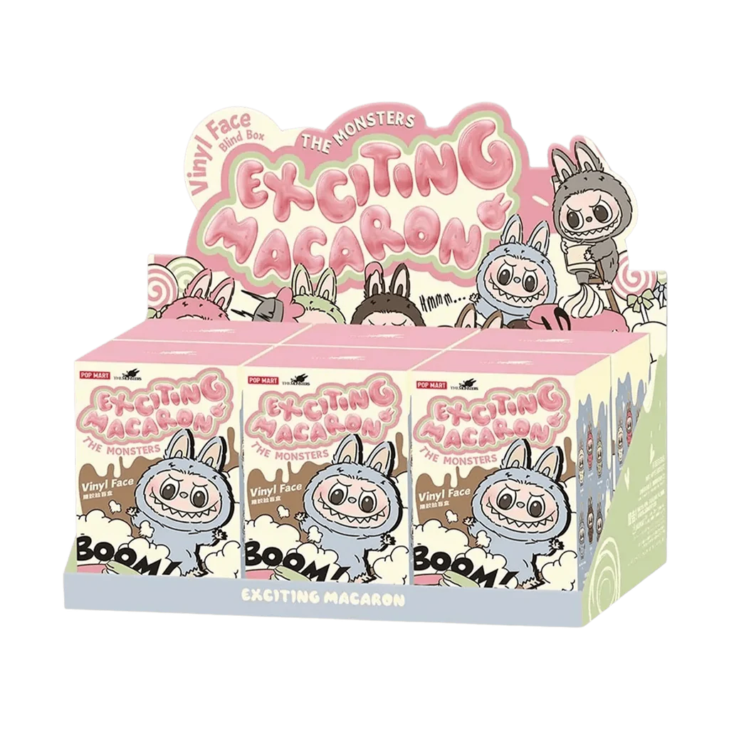 Pop Mart - THE MONSTERS - Exciting Macaron Vinyl Face Blind Box