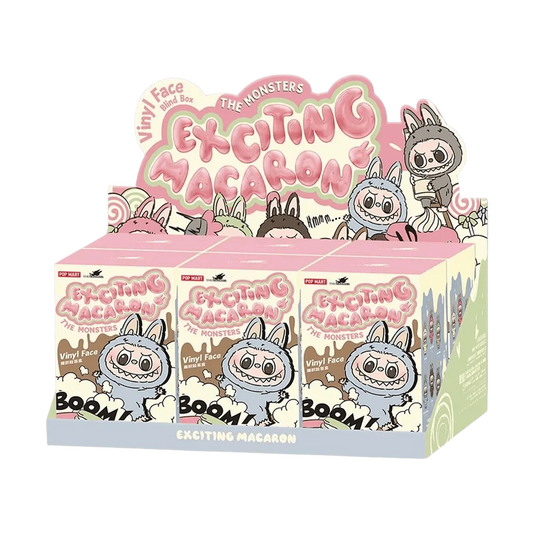 Pop Mart - THE MONSTERS - Exciting Macaron Vinyl Face Blind Box