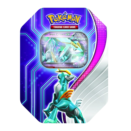 Pokemon Paradox Destinies Tin - Iron Crown Ex